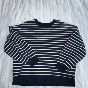 Lululemon Perfectly Oversized Striped Crewneck